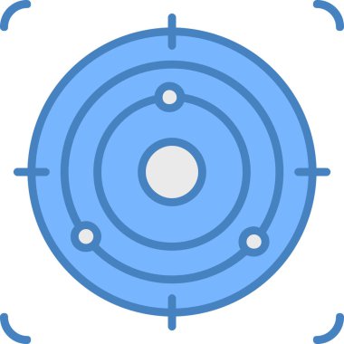 hedef simge vektör illüstrasyonu