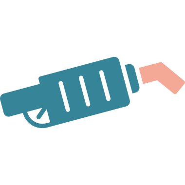 Çizgi filmdeki bir elin, elinde çakmak tutan bir vektör çizimi