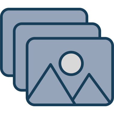 kamera simgesi vektör illüstrasyonu