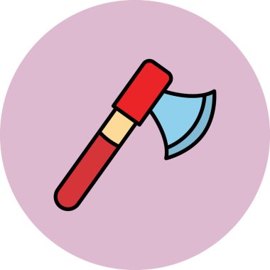 Balta. Web simgesi basit illüstrasyon