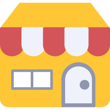 dükkan vektör simgesi