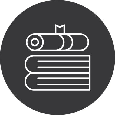 Eğitim simgesinin vektör illüstrasyonu