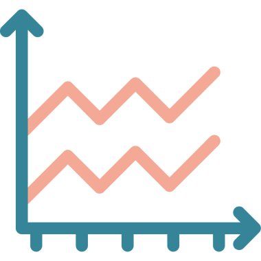 grafik ikonu vektör illüstrasyonu