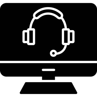 Dizüstü bilgisayar simgesi vektör çizimi