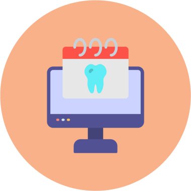 Diş bakımı. vektör illüstrasyonu.