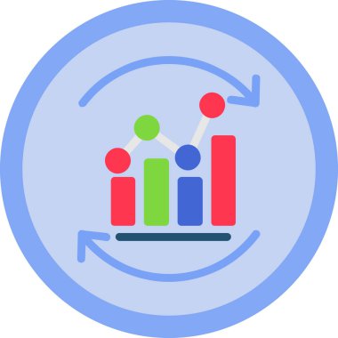 İş. Web simgesi basit illüstrasyon