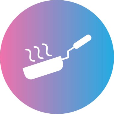 Barbekü. Web simgesi basit illüstrasyon