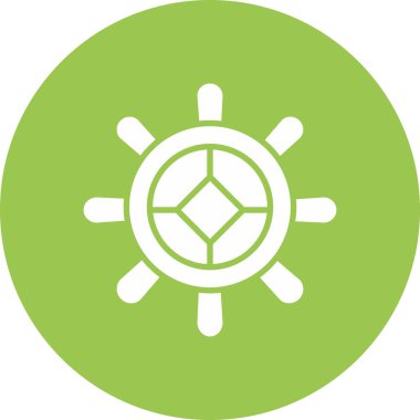 Güneş. Web simgesi basit illüstrasyon