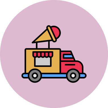 Gıda simgesinin vektör illüstrasyonu