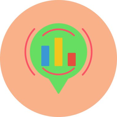 seo modern simgesinin vektör illüstrasyonu