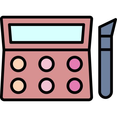 Hesap makinesi simgesi. Basit resimleme