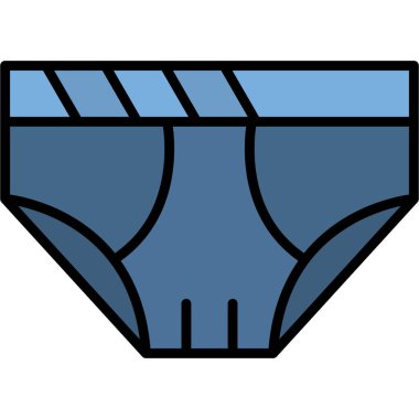 Pantolon ikonu. özet çizimi