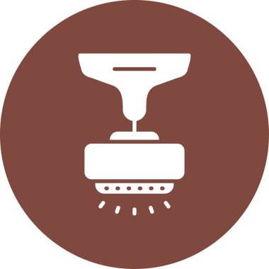 Kahve makinesi. vektör simgesi