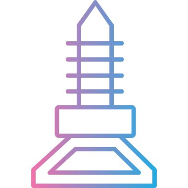 lamba ikonu vektör illüstrasyonu