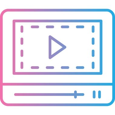 Video oynatıcı. Basit resimleme