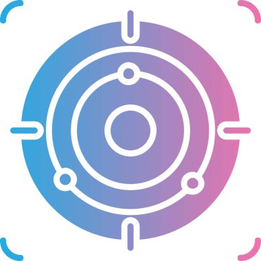 seo modern simgesinin vektör illüstrasyonu