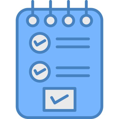 Takvim, web simgesi vektör illüstrasyonu