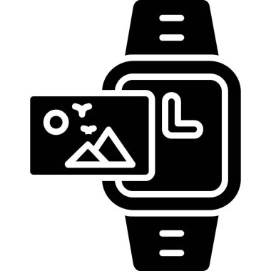 Akıllı izle kutsal kişilerin resmi, vektör çizim