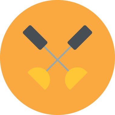 Cadılar Bayramı düz vektör simgesi