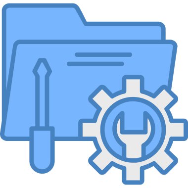 Dosya. Web simgesi basit illüstrasyon