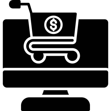 İnternetten alışveriş. Basit tasarım