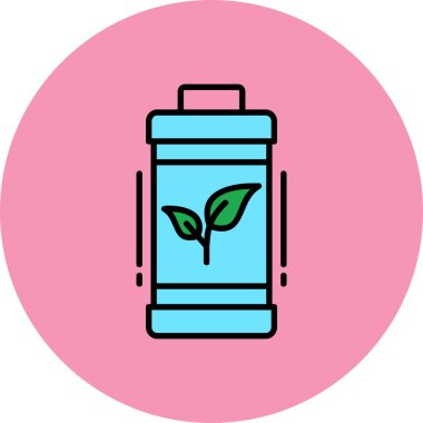 pil vektör illüstrasyonu