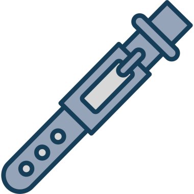 Enjeksiyon şırınga simgesi, basit vektör illüstrasyonu