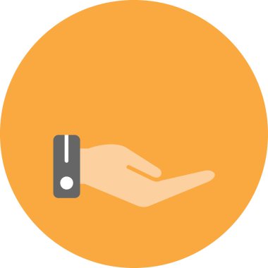 parmak parmak simgesi düz biçimli