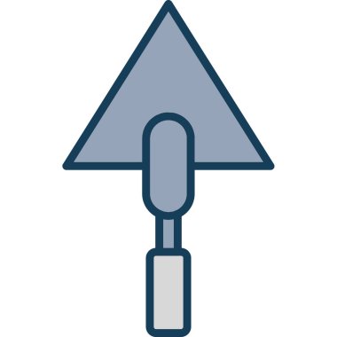 yol simgesi vektör illüstrasyonu