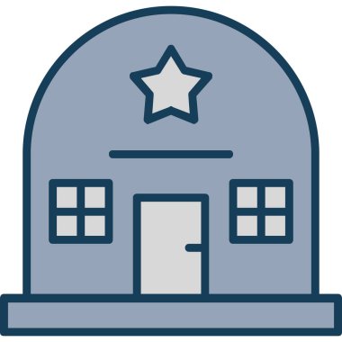 ev simgesi vektör illüstrasyonu