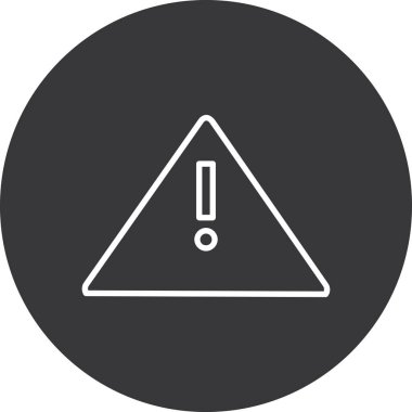 Ünlem işareti. Basit simge