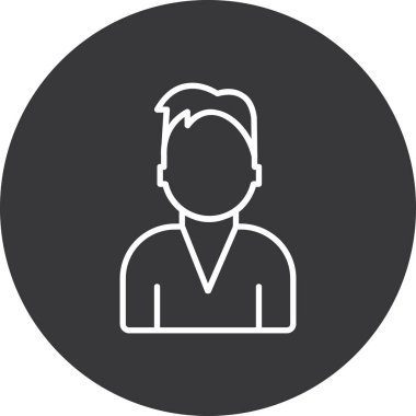 Avatar kişi erkek simgesi