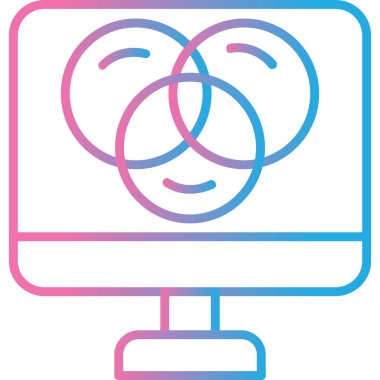 Basit ve minimalist ortam kullanıcı simgesi vektörü