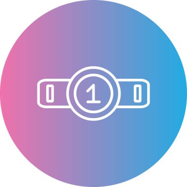 Modern simgenin vektör illüstrasyonu