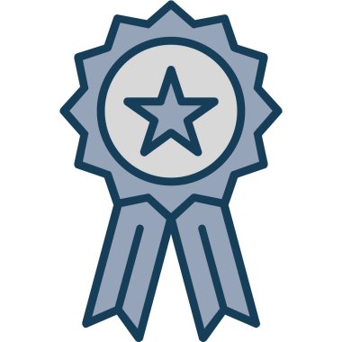 ödül simgesi vektör illüstrasyonu