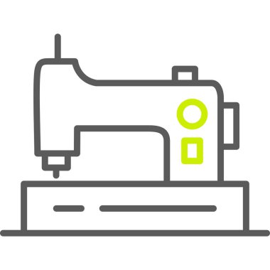 Makine simgesi, vektör illüstrasyonu