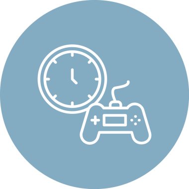 oyun simgesi, vektör illüstrasyonu