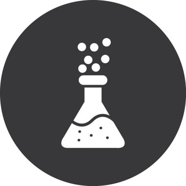 Kimya vektörü simge tasarımı