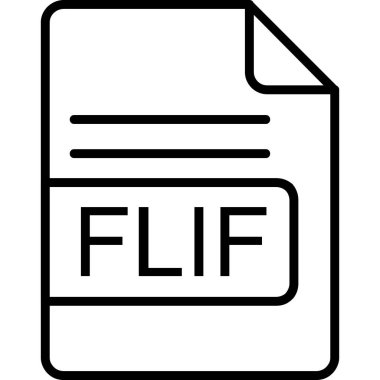 dosya biçimi simgesi, vektör illüstrasyonu