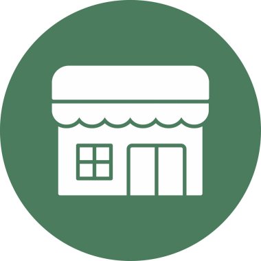 vektör dükkanı simgesi, illüstrasyon