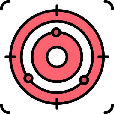 hedef simgesi. Basit tasarım