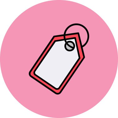 vektör etiketi illüstrasyonu