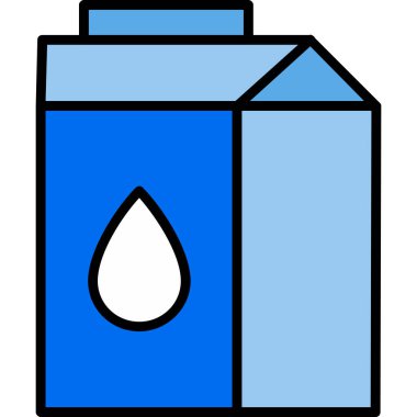 su kutusu simgesi, illüstrasyon