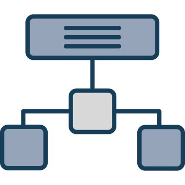 ağ paylaşım simgesi çizimi