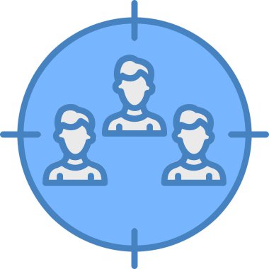 İş ikonu. Basit resimleme