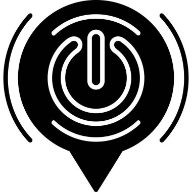 gps konum simgesi taslak biçimi