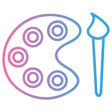 Modern b simgesinin vektör illüstrasyonu