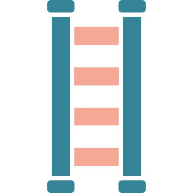 DNA simgesi, vektör illüstrasyonu