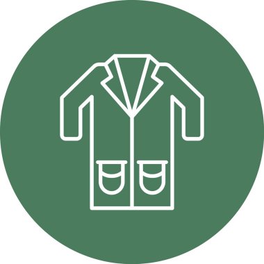 Bir kadın simgesinin vektör illüstrasyonu