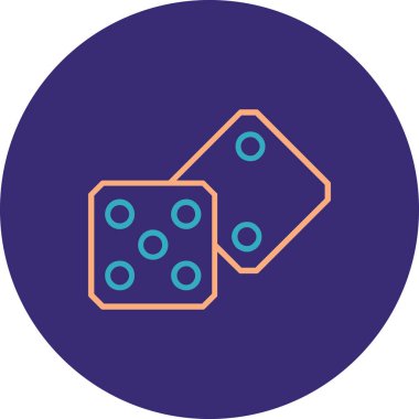 Modern simgenin vektör illüstrasyonu